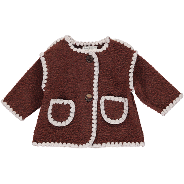 Astrid Baby Coat | Pecan Crochet