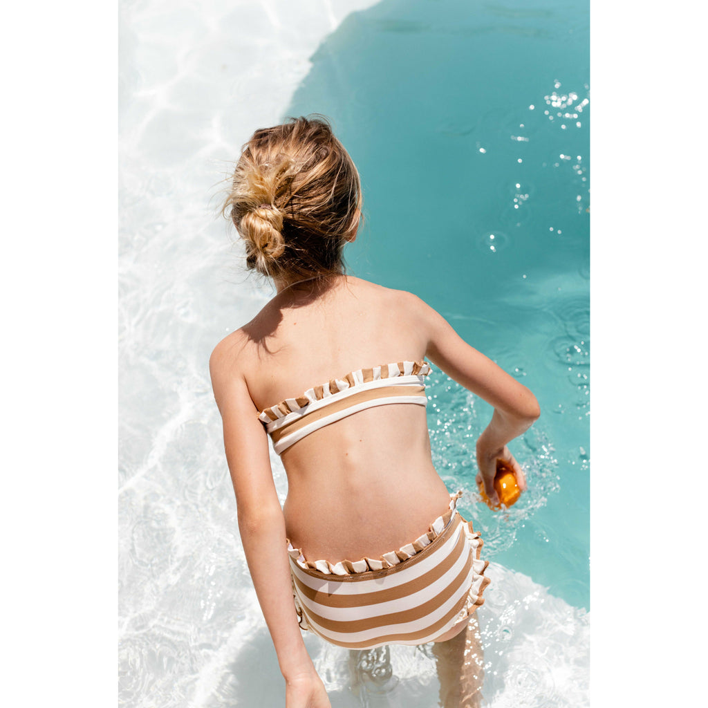 Nina & Nevada Bikini Set | Stripe Sand