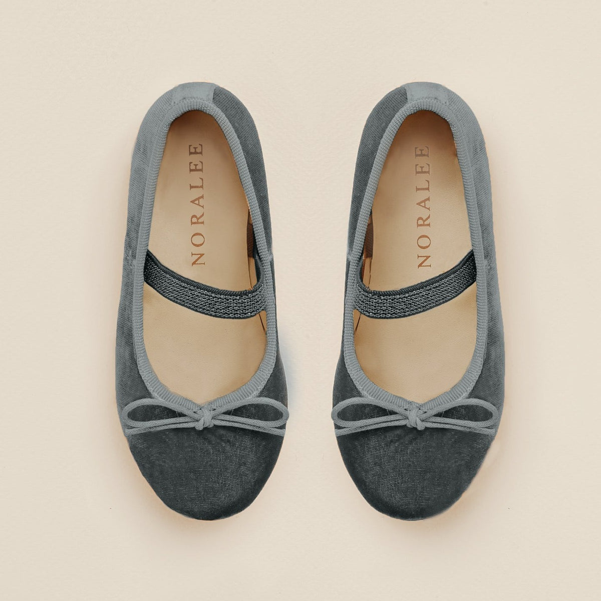 Ballet Flats French Blue Little Pinwheels