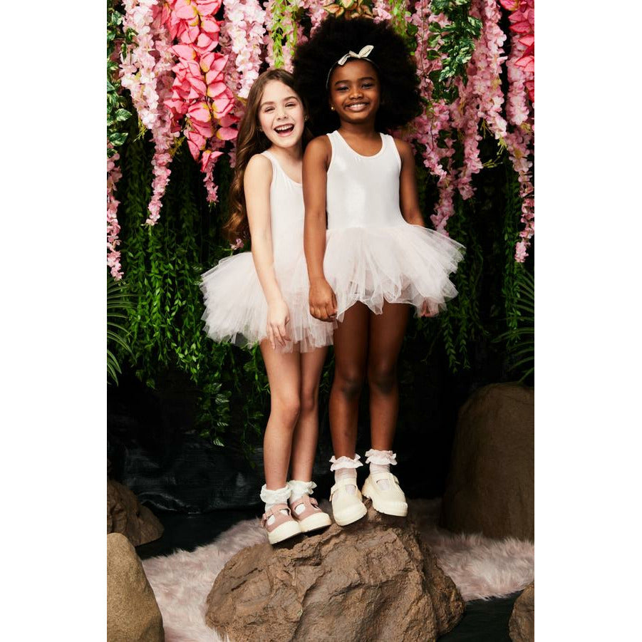 Metallic Tutu Dress Ally Pink – Little Pinwheels