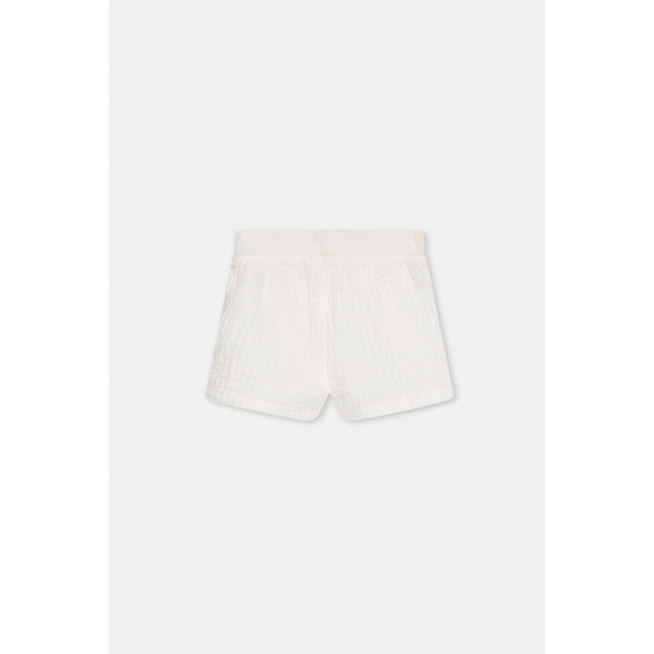 Gauze Baby Bermuda Shorts | Ivory