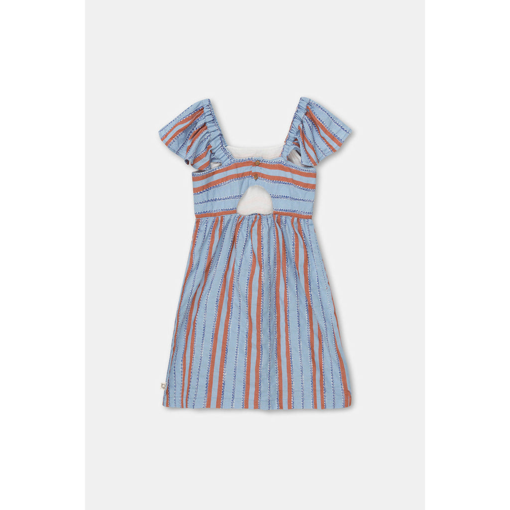 Striped Denim Dress