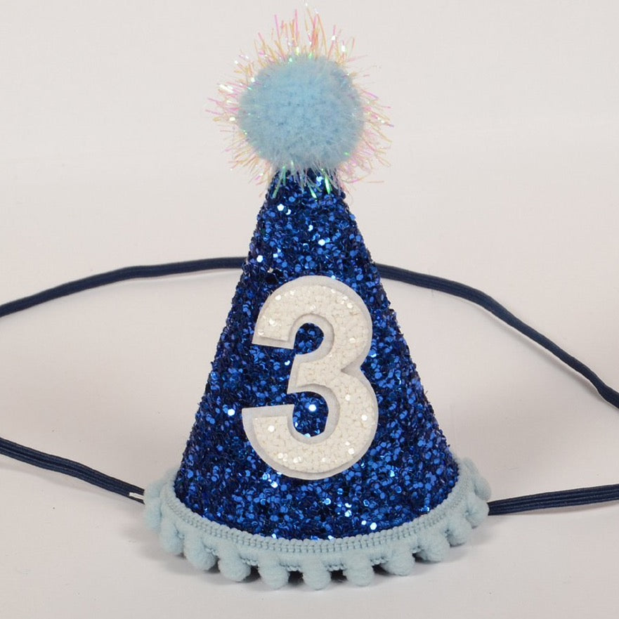 Birthday Hat | Royal Blue | 3