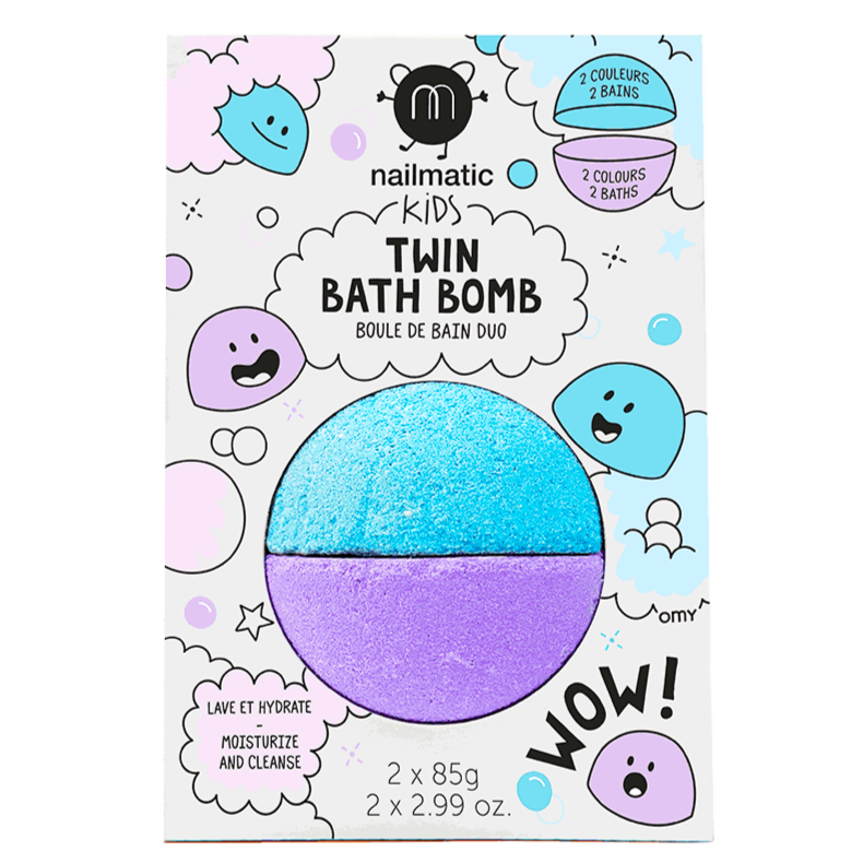 Bath Bomb | Twin | Blue & Violet