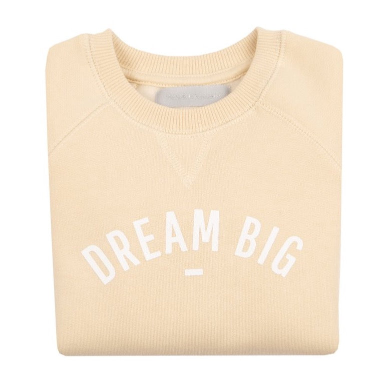 Dream Big Sweatshirt | Vanilla