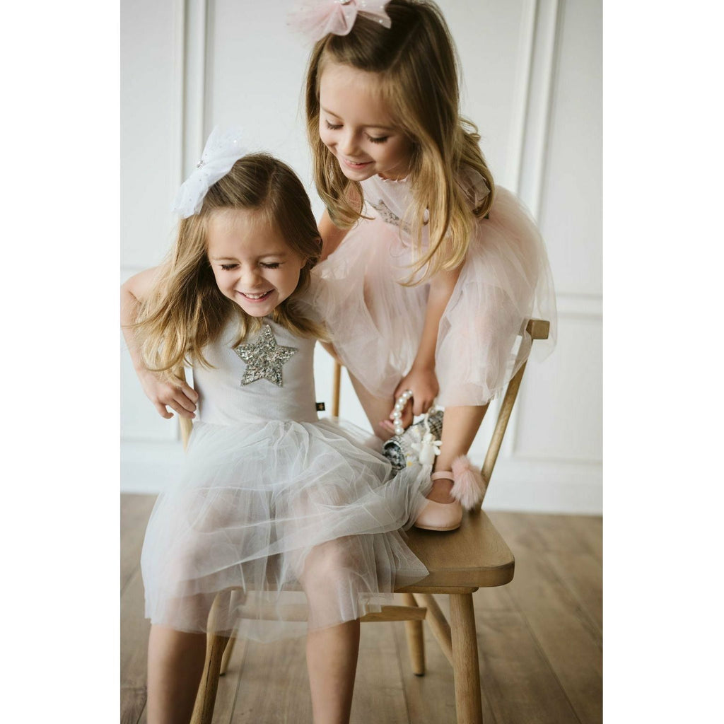 silver tutu dress Silver Velvet Tutu Dress