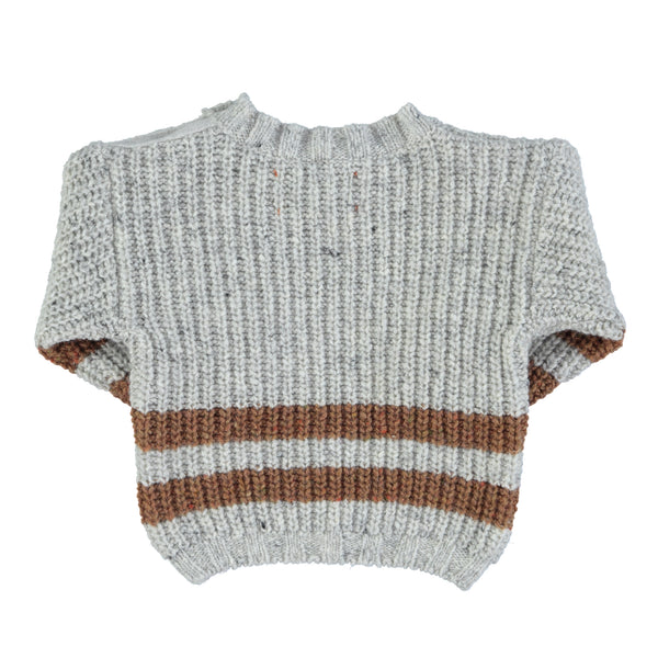 Knitted Sweater | Light Grey