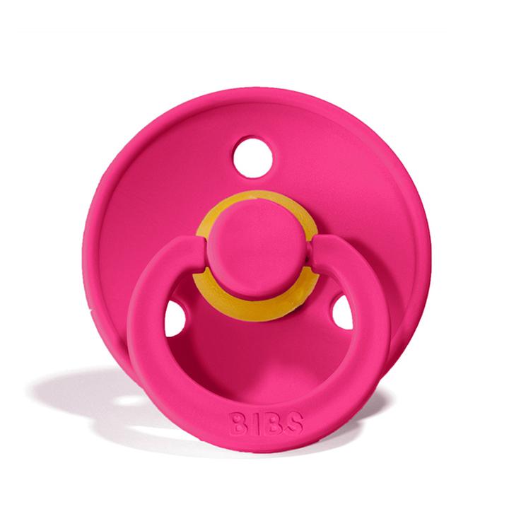 Natural Rubber Pacifier | Raspberry