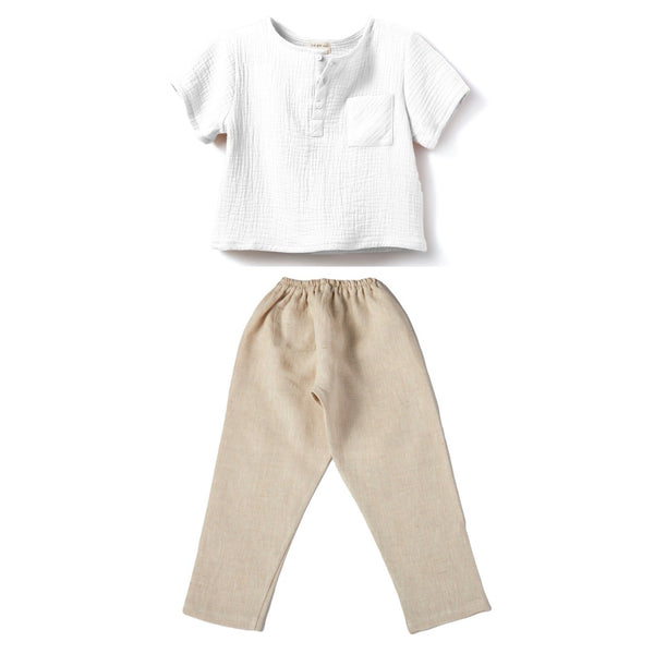 Arturo Shirt With Pelayo Pants Set | Off White