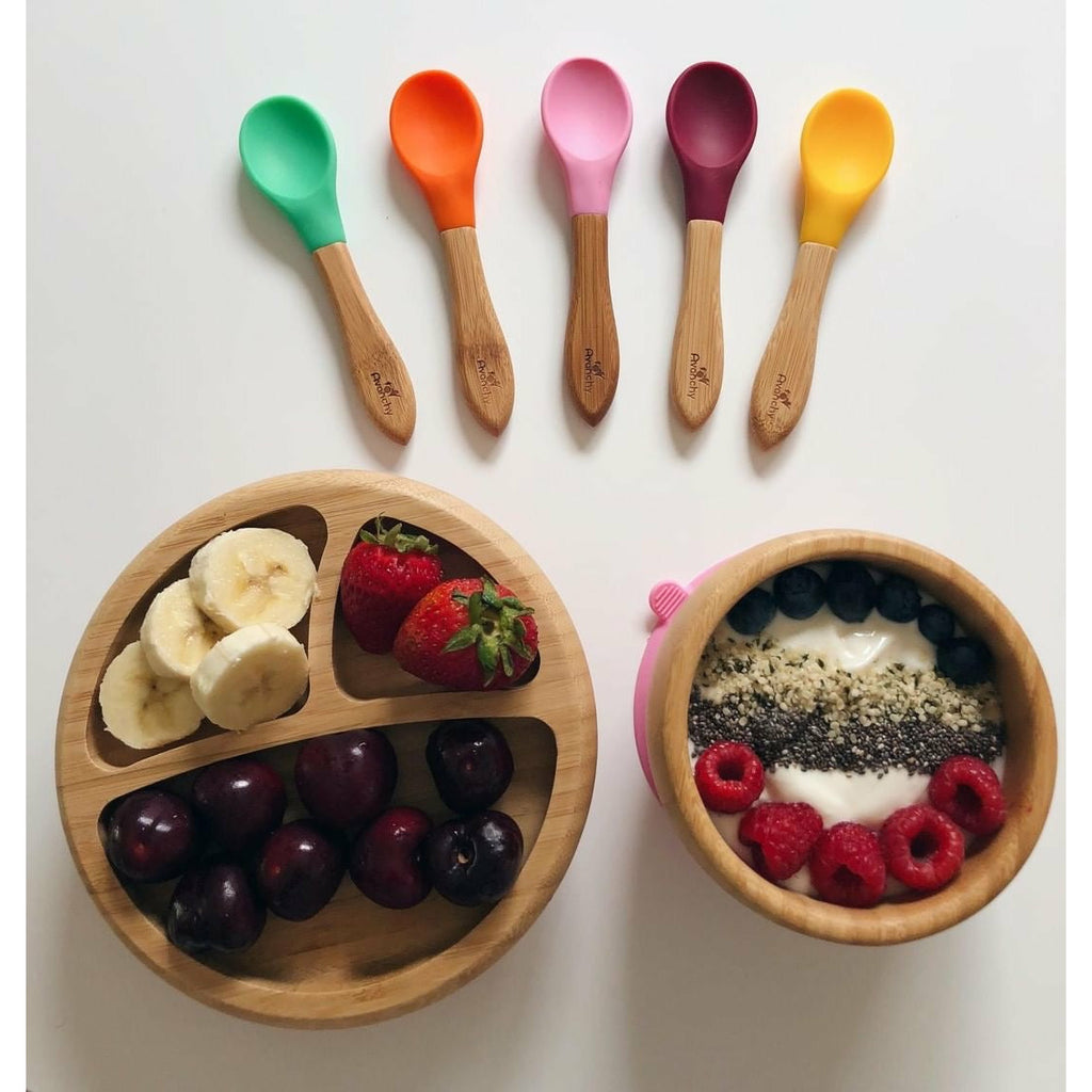Bamboo Baby Spoons | Pink Edition