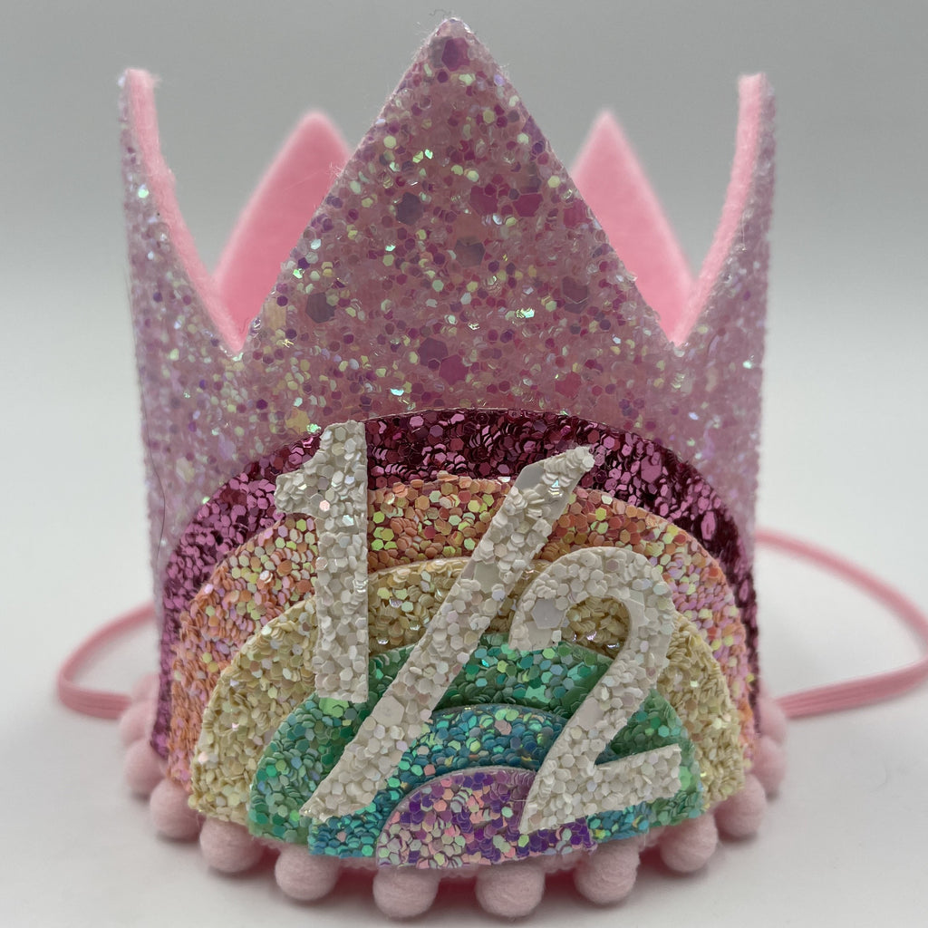Birthday Crown | Pastel Rainbow | 1/2