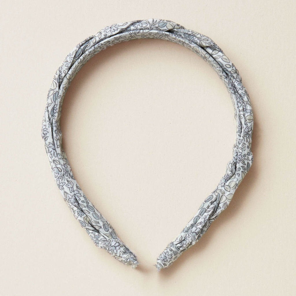 Braided Headband | Bluebell Floral