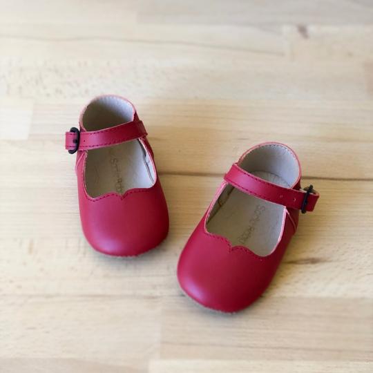 Lily Mary Jane Shoes | Red