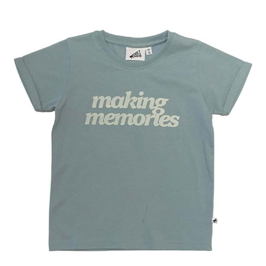 Making Memories T-shirt With Jog Short Set