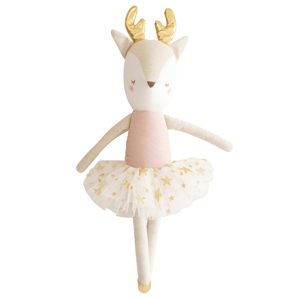 Ballerina Reindeer | Pale Ivory Star Tutu