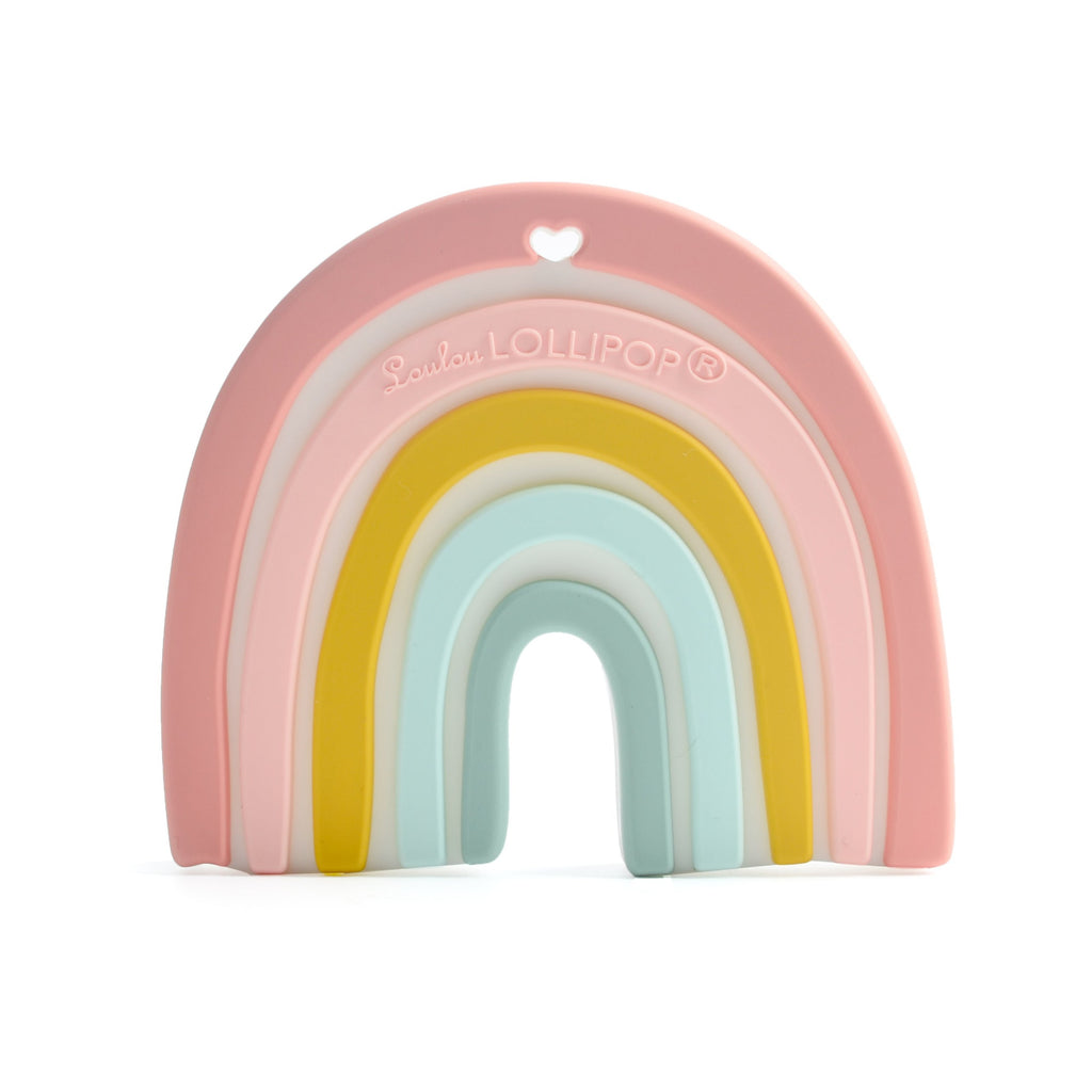 Silicone Teether Single | Pastel Rainbow