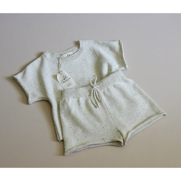Summer Knitwear Set | Latte Sprinkles