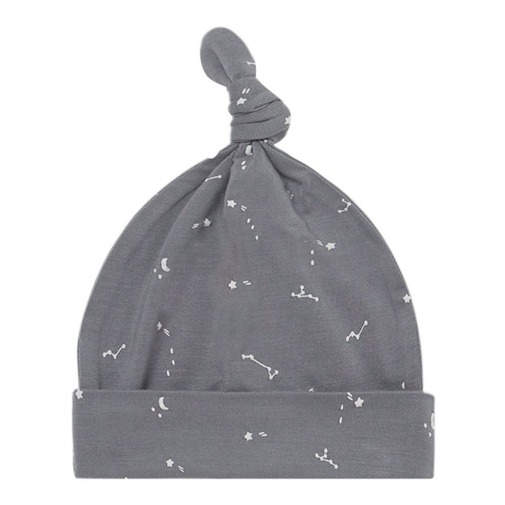 Knotted Baby Hat | Night Sky