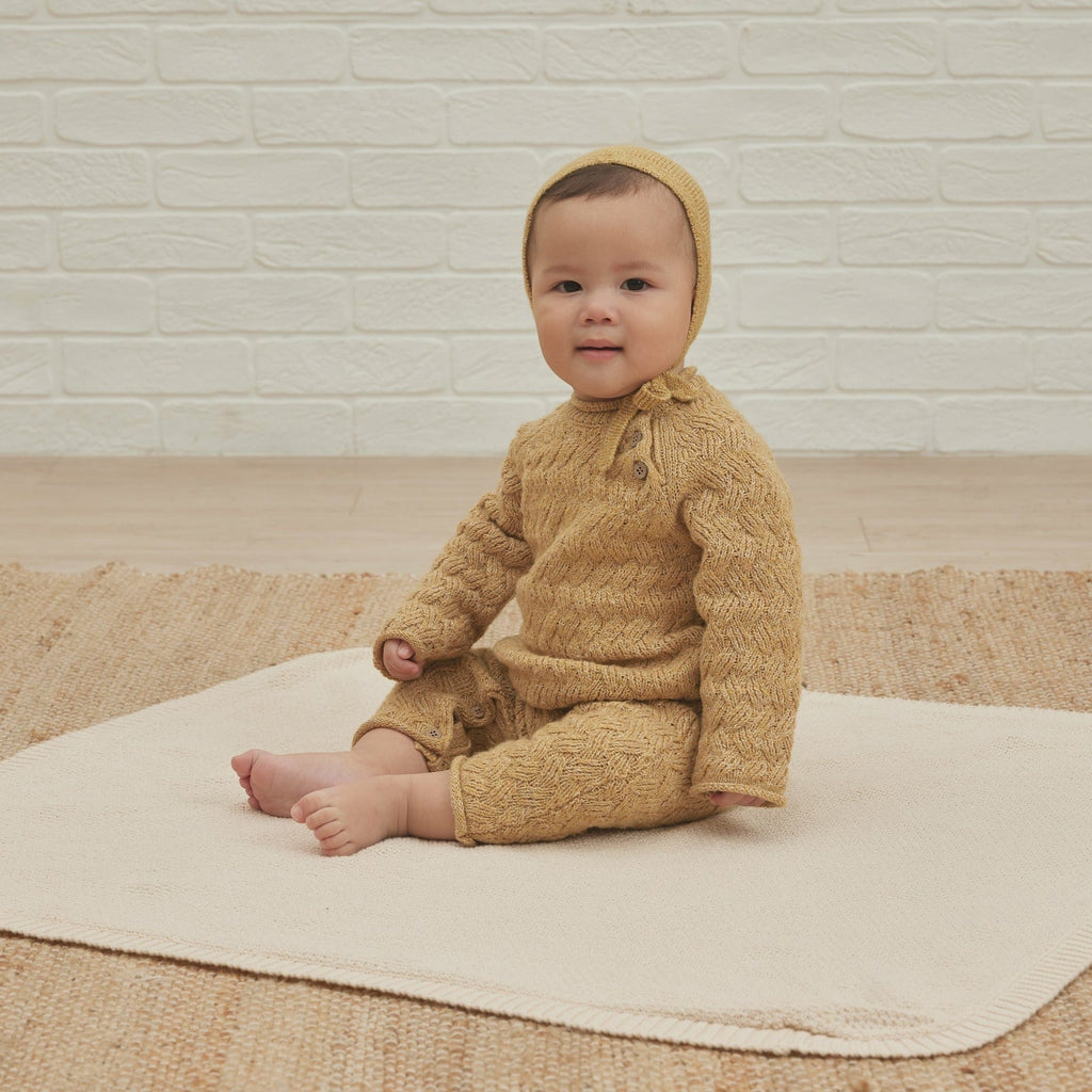 Cozy Heathered Knit Sweater With Pant Set | Honey