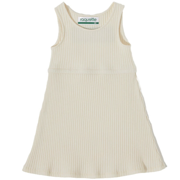 Baseline Rib Tennis Dress | Cream White