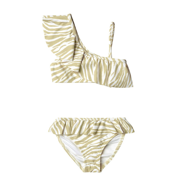 Hazel Ruffle Ribbed Two-Piece Bikini – Pippa & Pearl