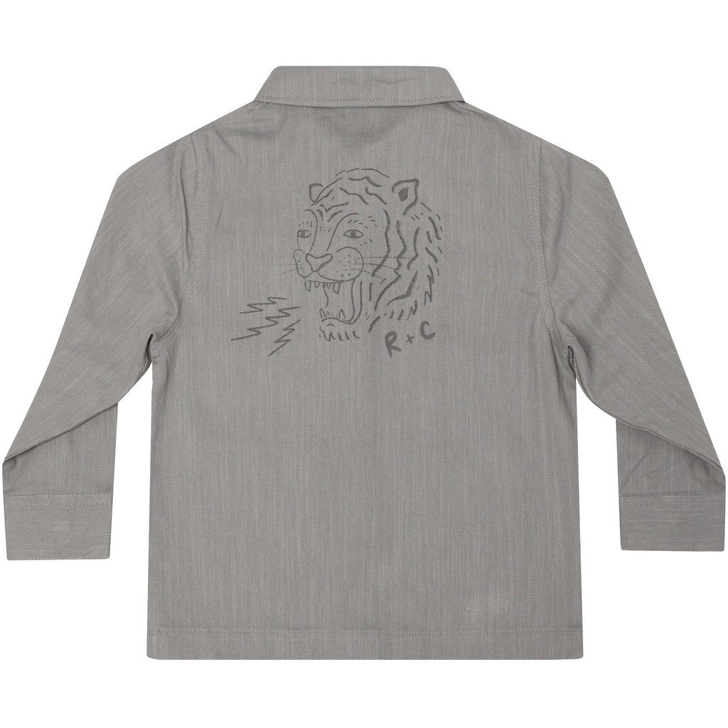 Linen Overshirt | Slate
