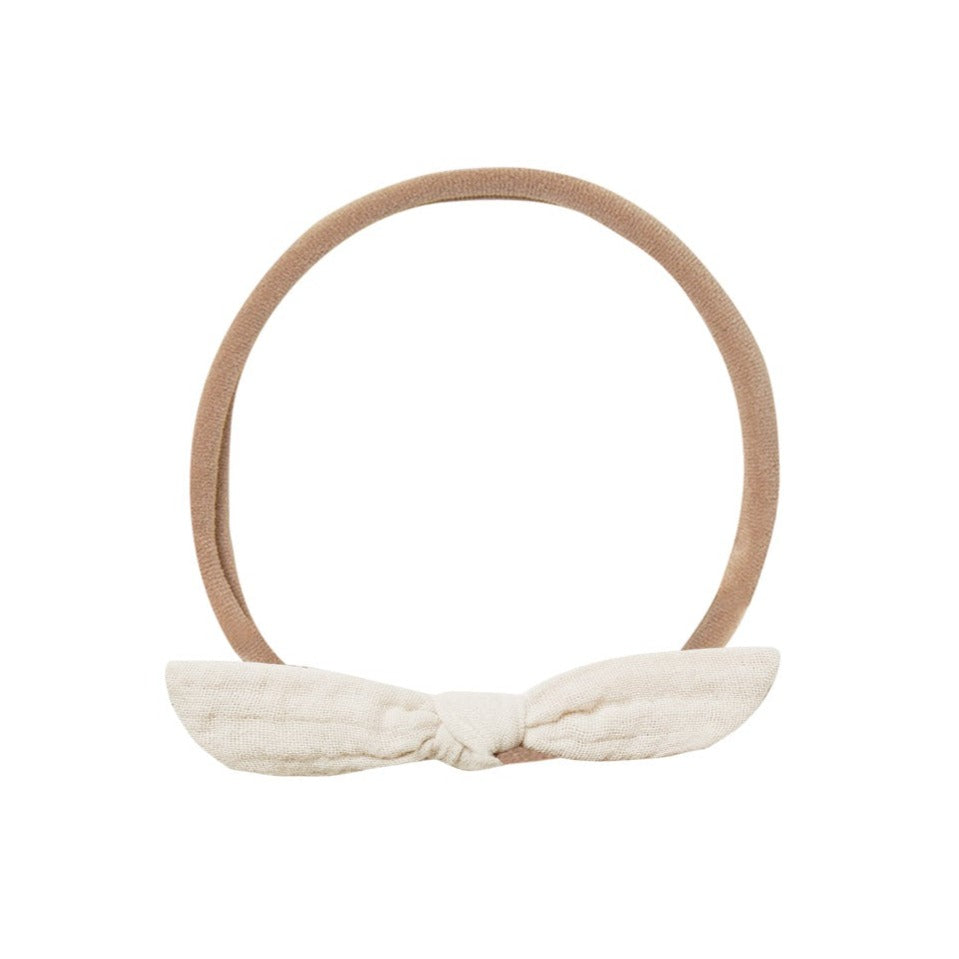 Little Knot Headband | Ivory Brown