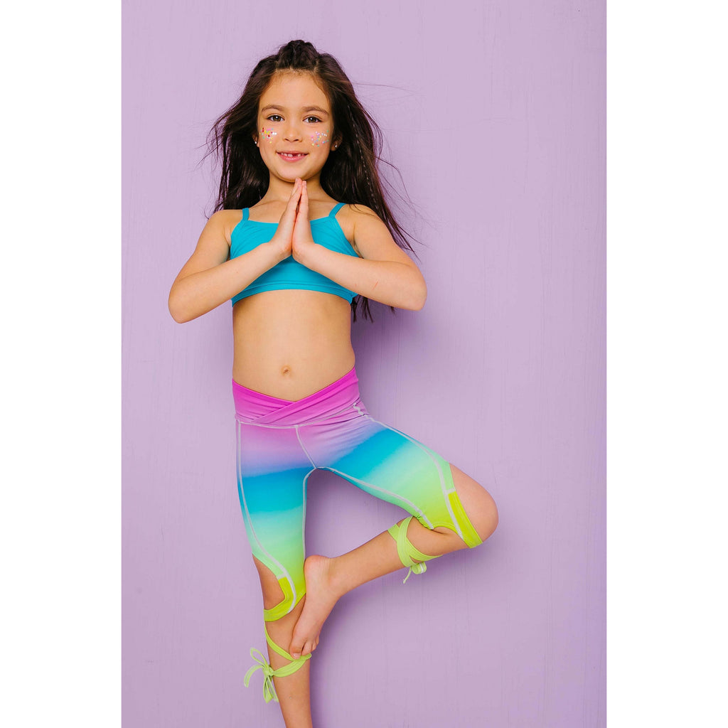 Flexi Yoga Pants Kids and Minis  Unicorn in My Pocket – Little Pinwheels