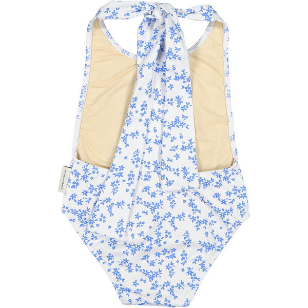 Swimsuit With Back Bow | Little Flowers Print