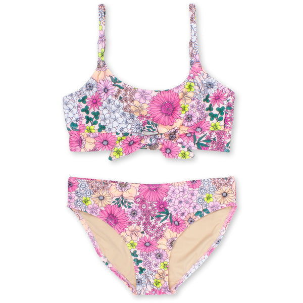Bow Bikini | Floral Pink