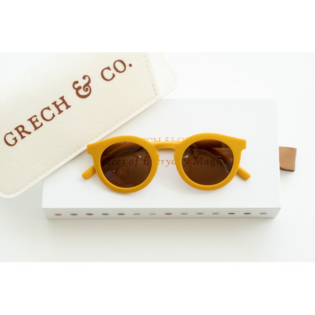 Sustainable Adult Sunglasses | Golden