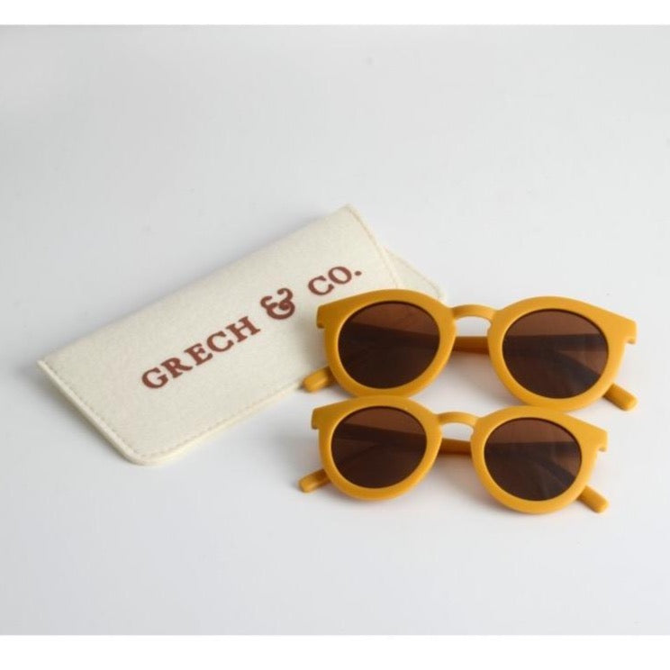 Sustainable Kids Sunglasses | Golden