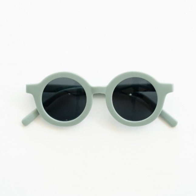 Original Round Sustainable Kids Sunglasses | Light Blue