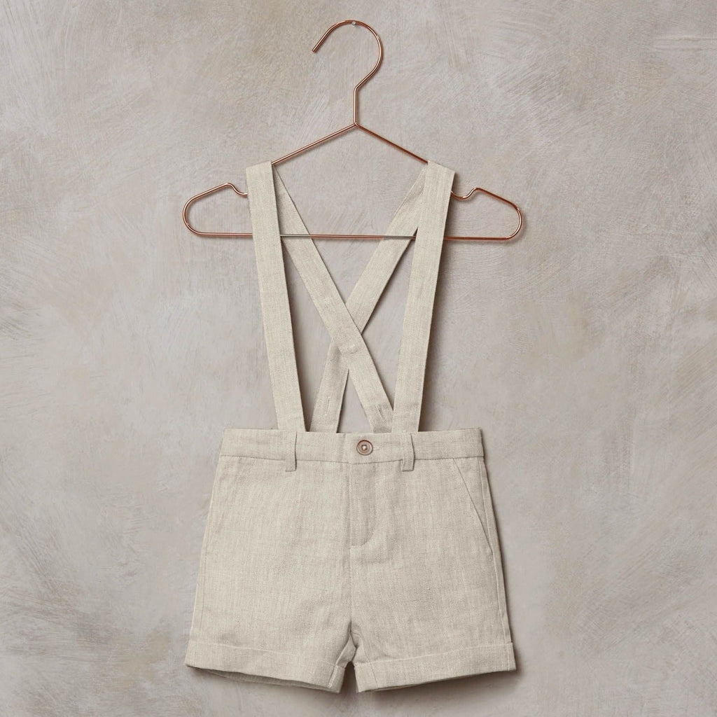Suspender Short | Linen