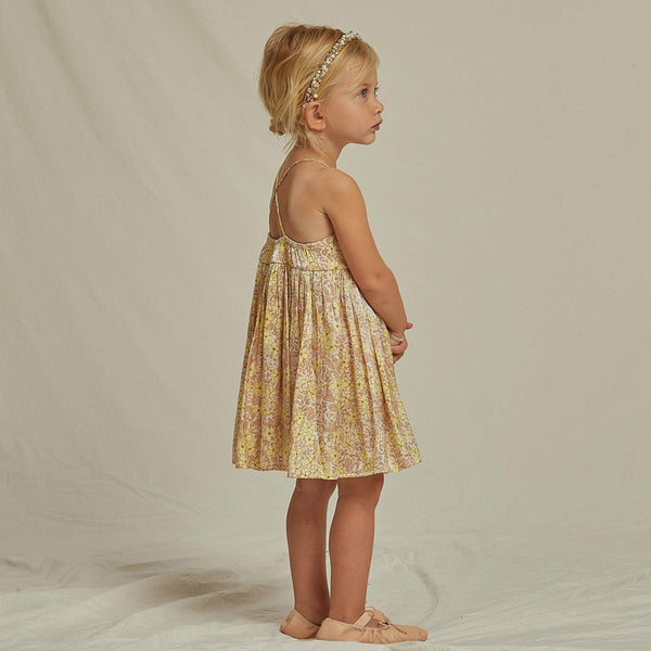 Pippa Dress | Lemon Flower