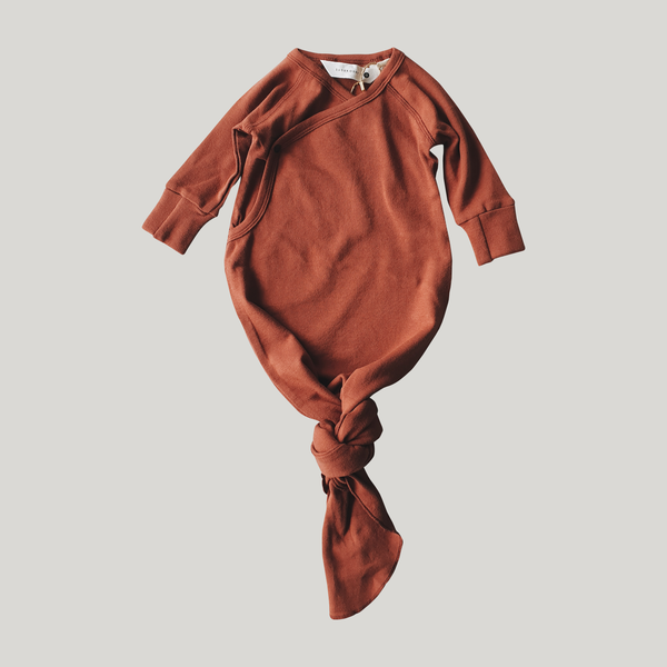 Kimono Gown | Burnt Orange