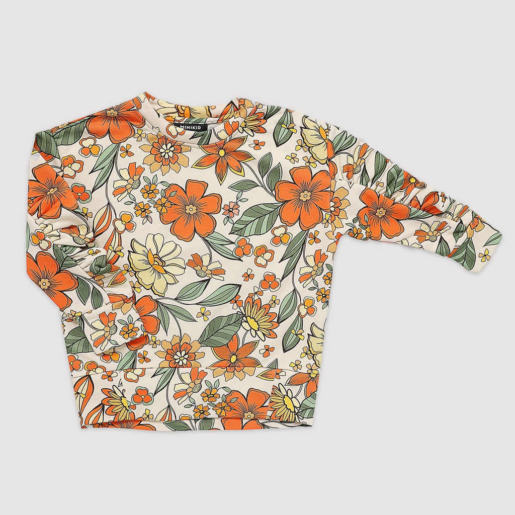 Sweatshirt | Flowers Puff