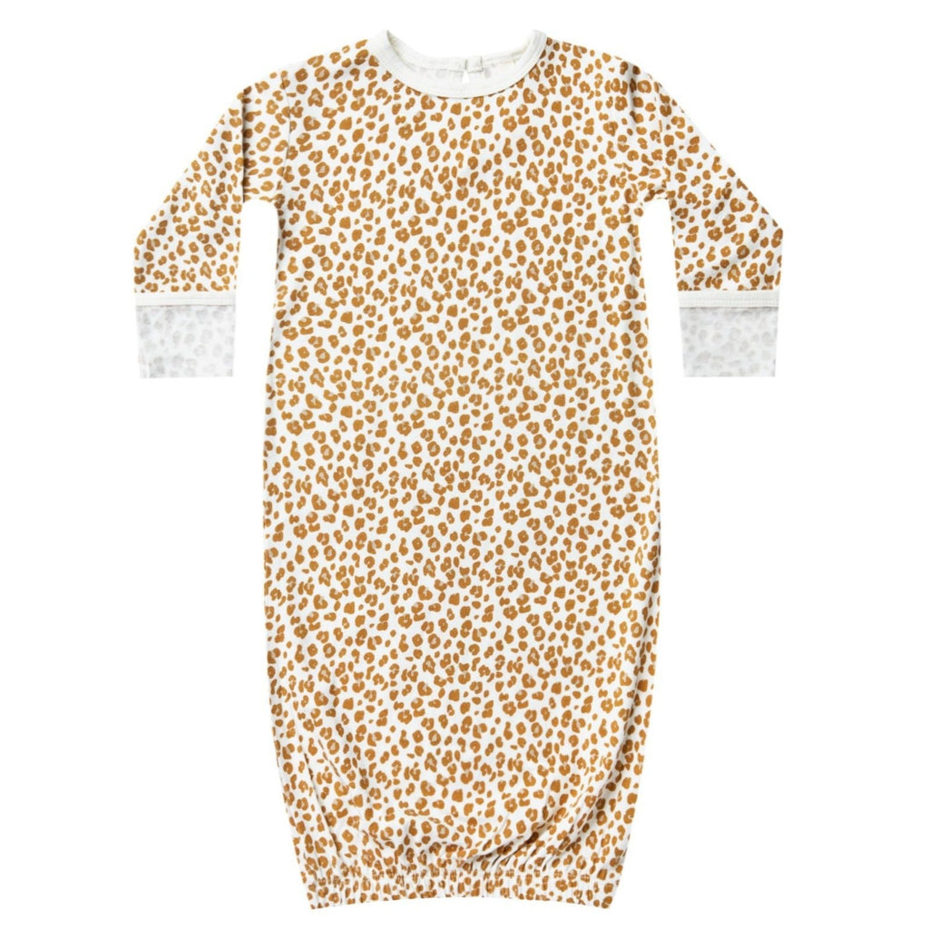 Bamboo Baby Gown | Cheetah