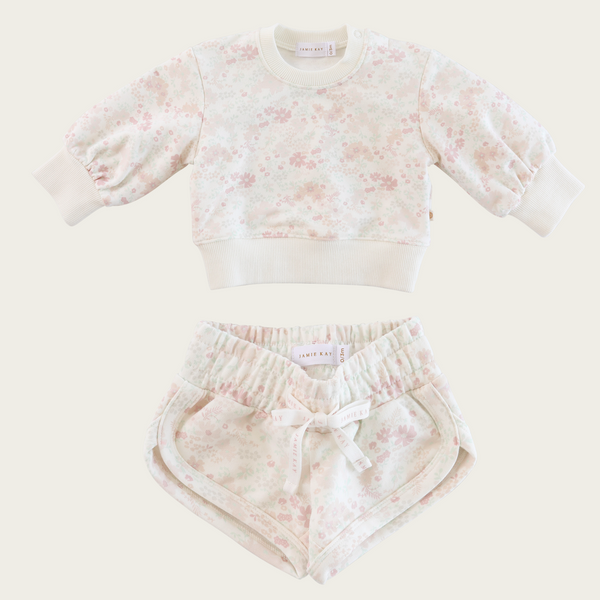 Penny Sweat With Ivy Shortie Set | Wildflower
