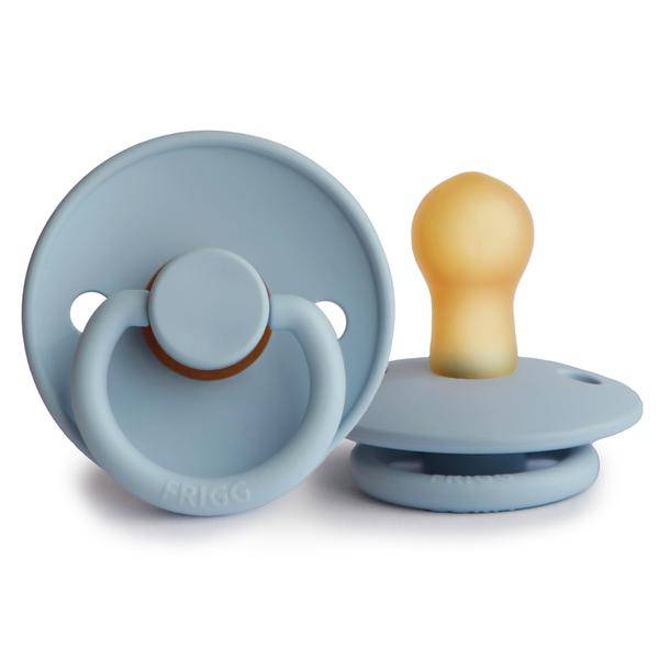 Natural Rubber Pacifier | Baby Blue