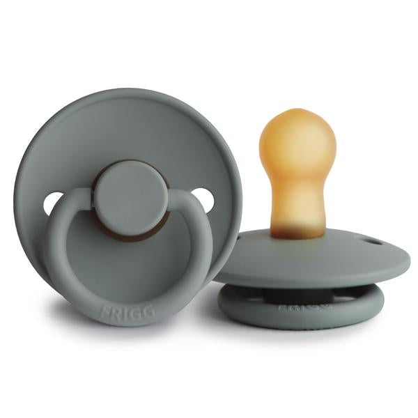 Natural Rubber Pacifier | French Gray