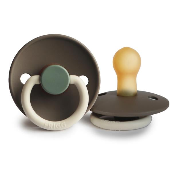 Natural Rubber Pacifier | Colorblock | Hudson Bay